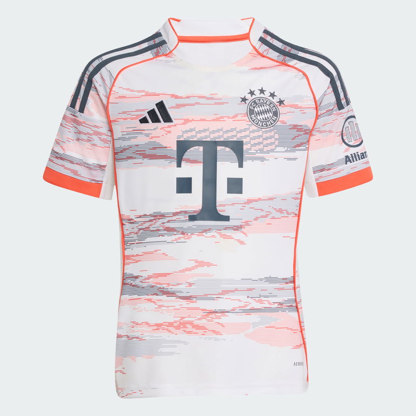 Фланелка adidas Performance FC Bayern 25/26 Away Jersey Бяло | JN8524
