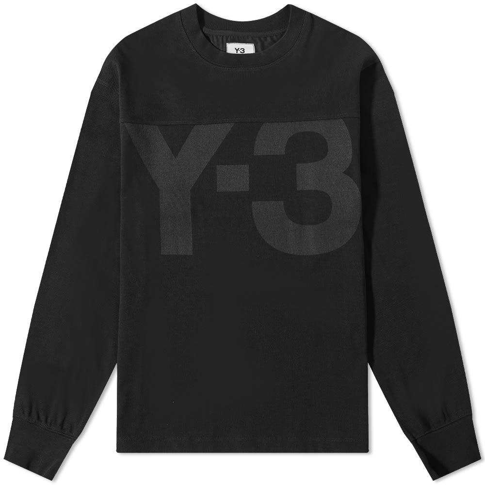 Пуловер Y-3 Heavy Pique Logo Crew Sweat Черно | GV4208, 0