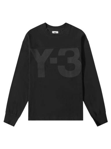 Пуловер Y-3 Heavy Pique Logo Crew Sweat Черно | GV4208