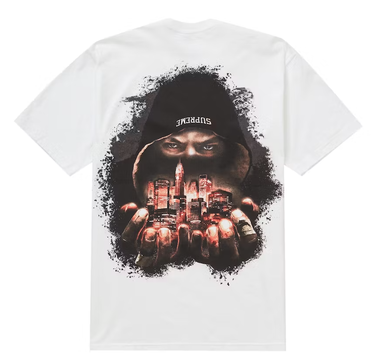 Тениска Supreme Fighter Tee Бяло | FW23T16 WHITE, 1