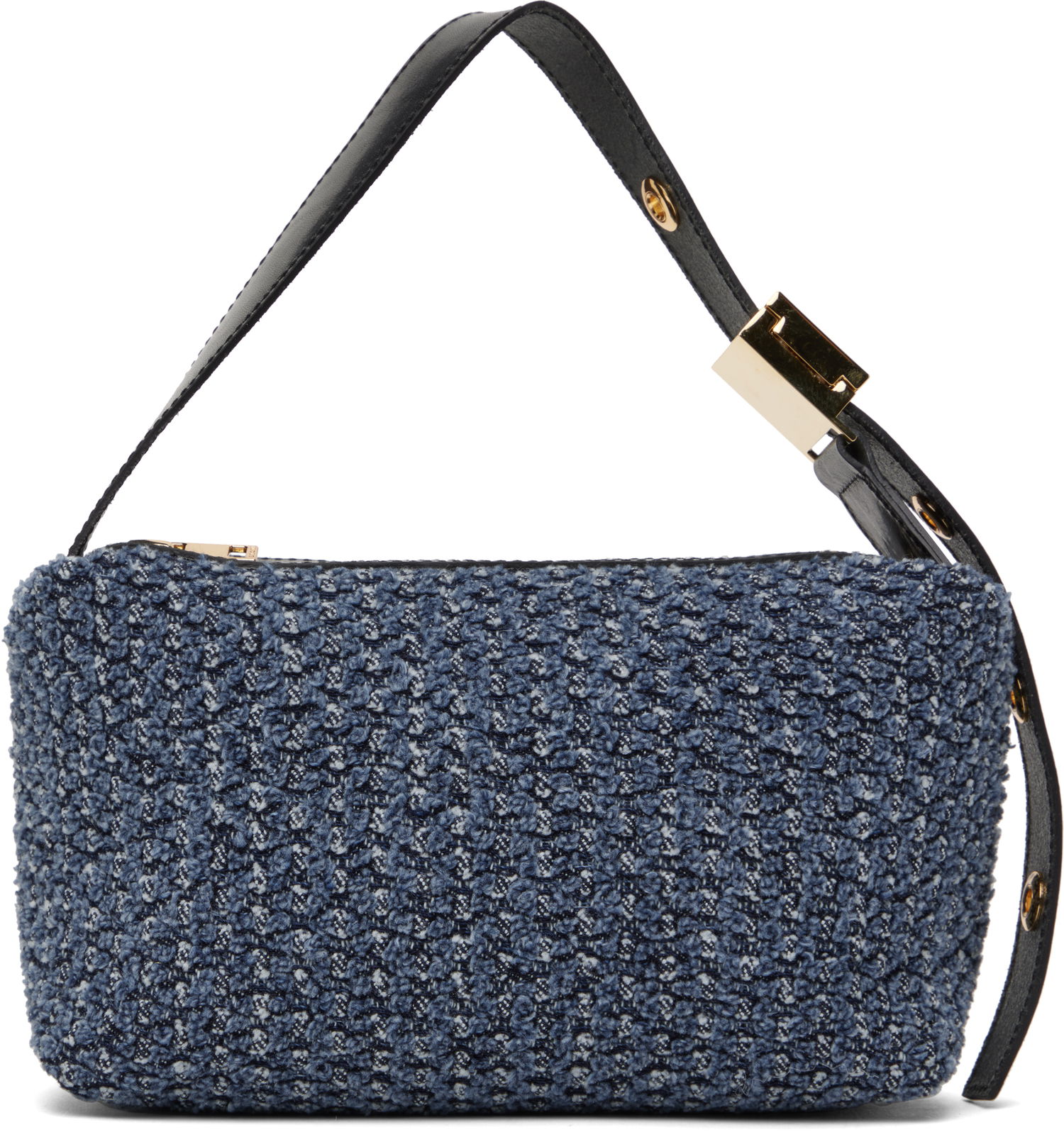 Дамска чанта sacai Sacai New Pochette Punching Denim Shoulder Bag Синьо | S151-01, 0
