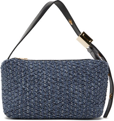 Дамска чанта sacai Sacai New Pochette Punching Denim Shoulder Bag Синьо | S151-01, 0
