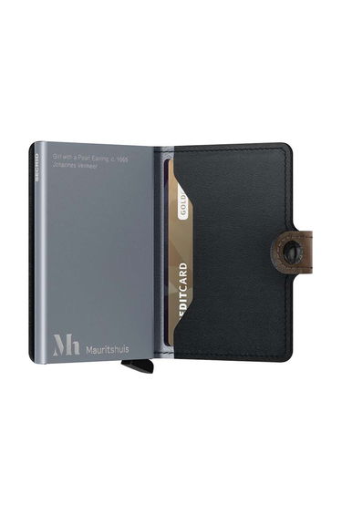 Портфейл Secrid Secrid Miniwallet Art Pearl Earring Wallet Синьо | MAr.Pearl.Earring, 3