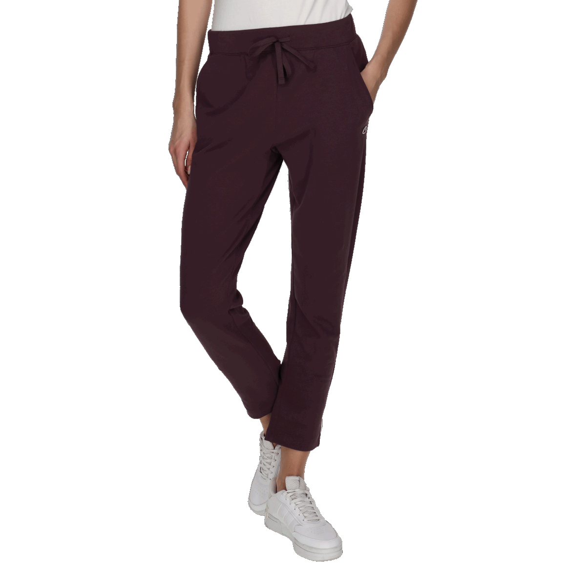 Спортни панталони Champion Slim Drawstring Track Pants Бургунди | 117552-VS503, 0