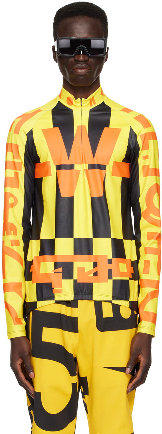 Фланелка Walter Van Beirendonck Walter Van Beirendonck Cosmic Dancer Bike Long Sleeve T-Shirt Жълто | 7001, 0
