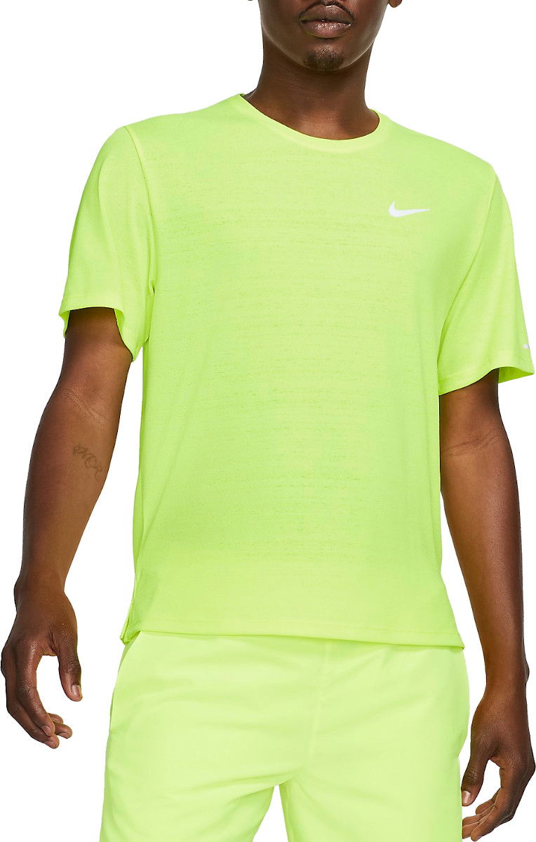 Тениска Nike Nike Dri-FIT Miler Men's Running T-Shirt Жълто | cu5992-702, 0