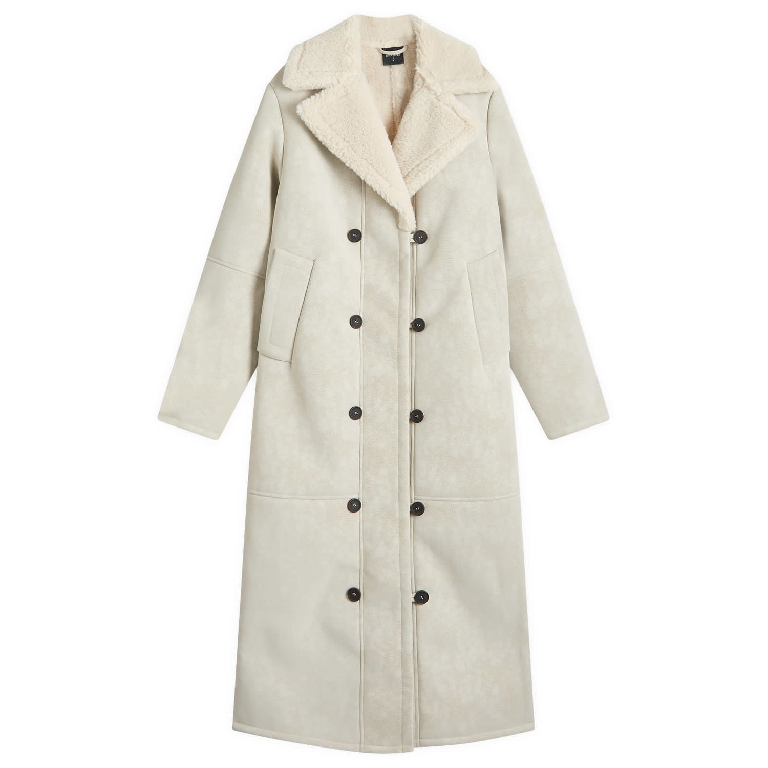 Палта DAILY PAPER Chiara Faux Shearling Coat Бежово | 2421052, 0