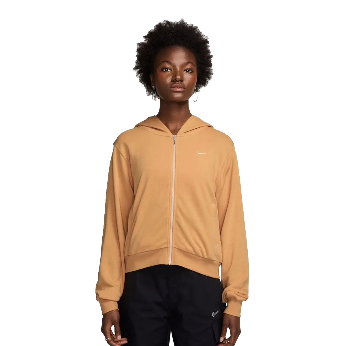 Суитчър Nike Chill Terry Full-Zip Hoodie Кафяво | FN2415-856, 0