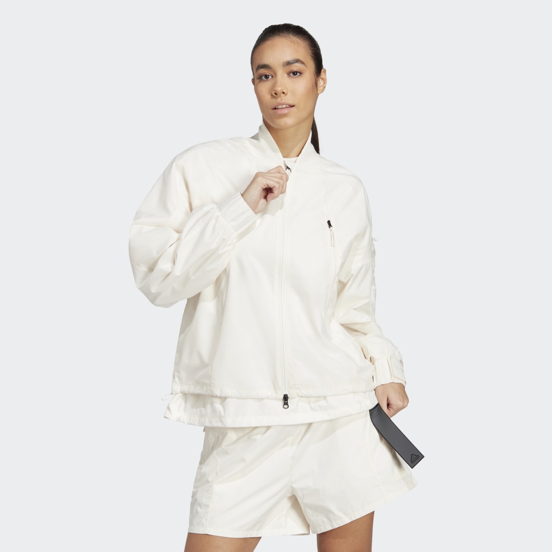 Яке adidas Originals City Escape Loose Track Jacket Бяло | IA2135, 0