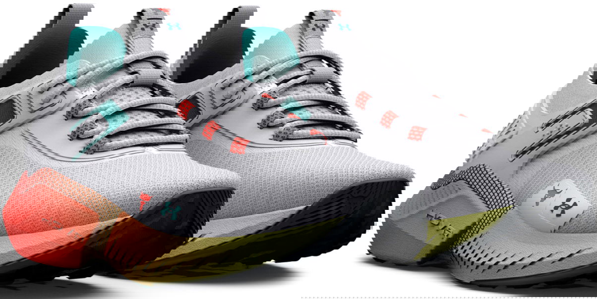 Кецове и обувки Under Armour Fitness UA GS Project Rock 5-WHT Сиво | 3025437-100, 0
