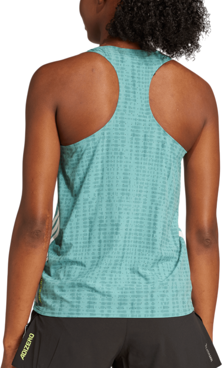 Потник adidas Originals Adizero Tank Top Тюркоазено | jp3776, 1