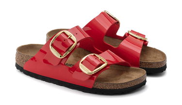 Кецове и обувки Birkenstock Arizona Big Buckle Birko-Flor Червено | 1019819, 2