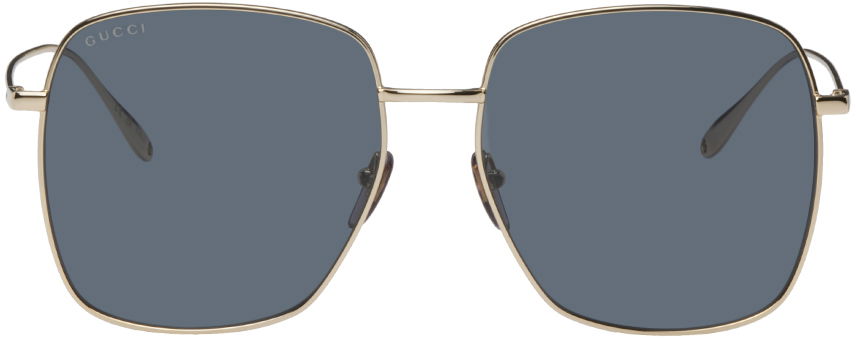 Слънчеви очила Gucci Square Бежово | GG1031S-009, 0