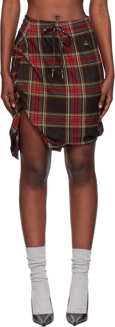 Пола Vivienne Westwood Vivienne Westwood Side Panther Miniskirt Многоцветен | 1J01000F-J009T-, 0