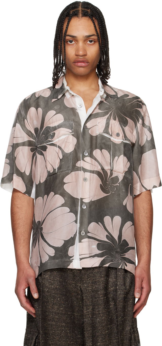 Dries Van Noten Dessin Print Shirt