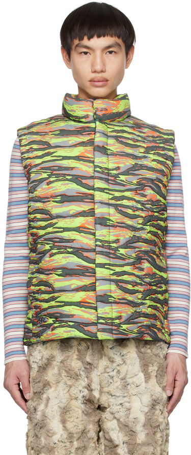 Жилетка ERL Camo Down Vest Зелено | ERL06J007, 0