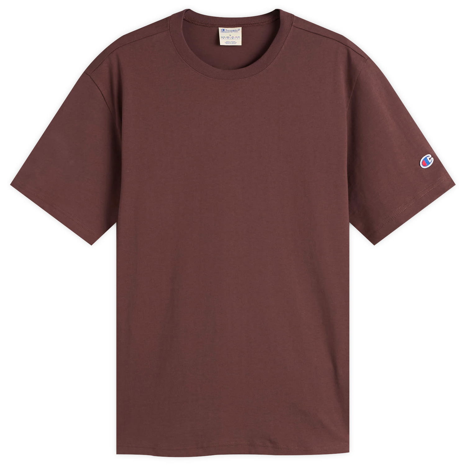 Тениска Champion Reverse Weave Loose Fit T-Shirt, Size Large Кафяво | 220761-MS571, 0