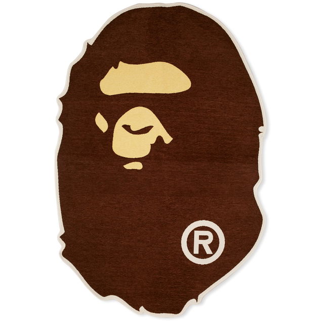 A Bathing Ape Ape Head Rug