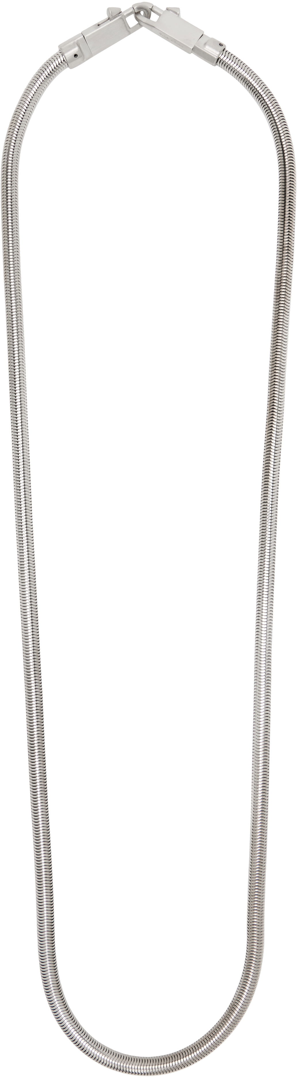 Колие Rick Owens Rick Owens Concordians Snake Chain Necklace Металик | RA02E0799 MET, 0