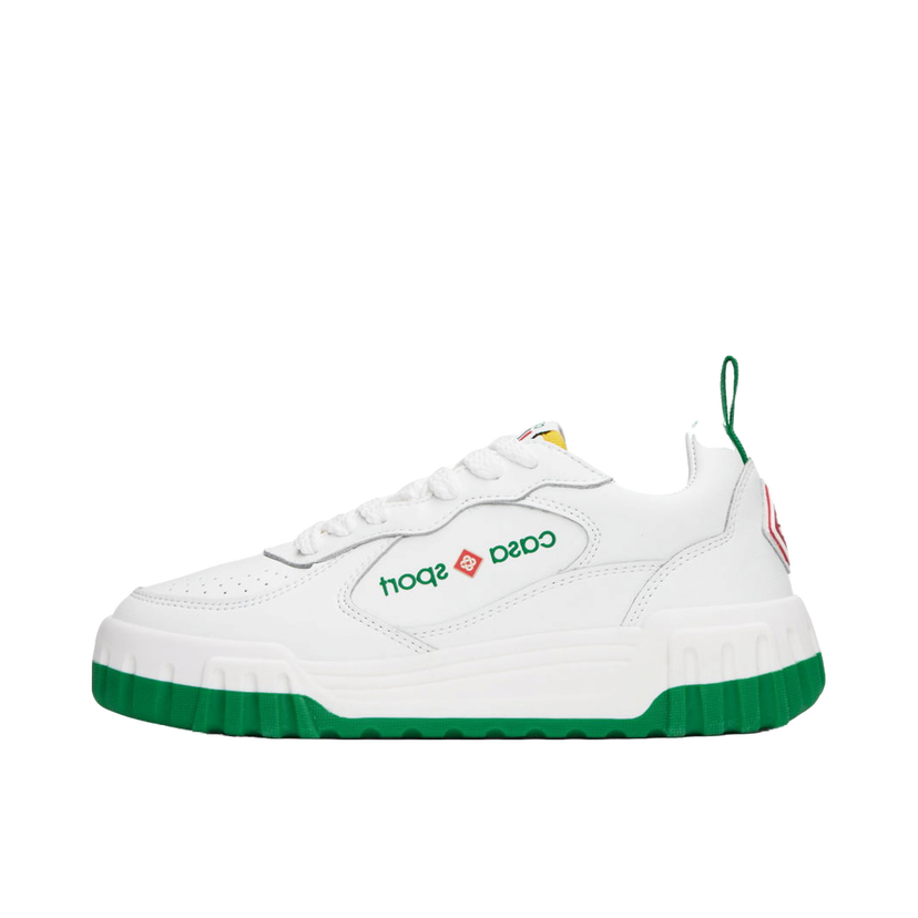 Кецове и обувки Casablanca The Court Бяло | AF23-SNK-017M-01 LEATHER WHITE/