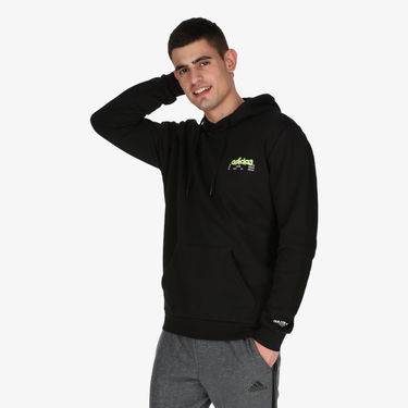 Суитчър adidas Originals Behind Hoodie Черно | HC7120, 4