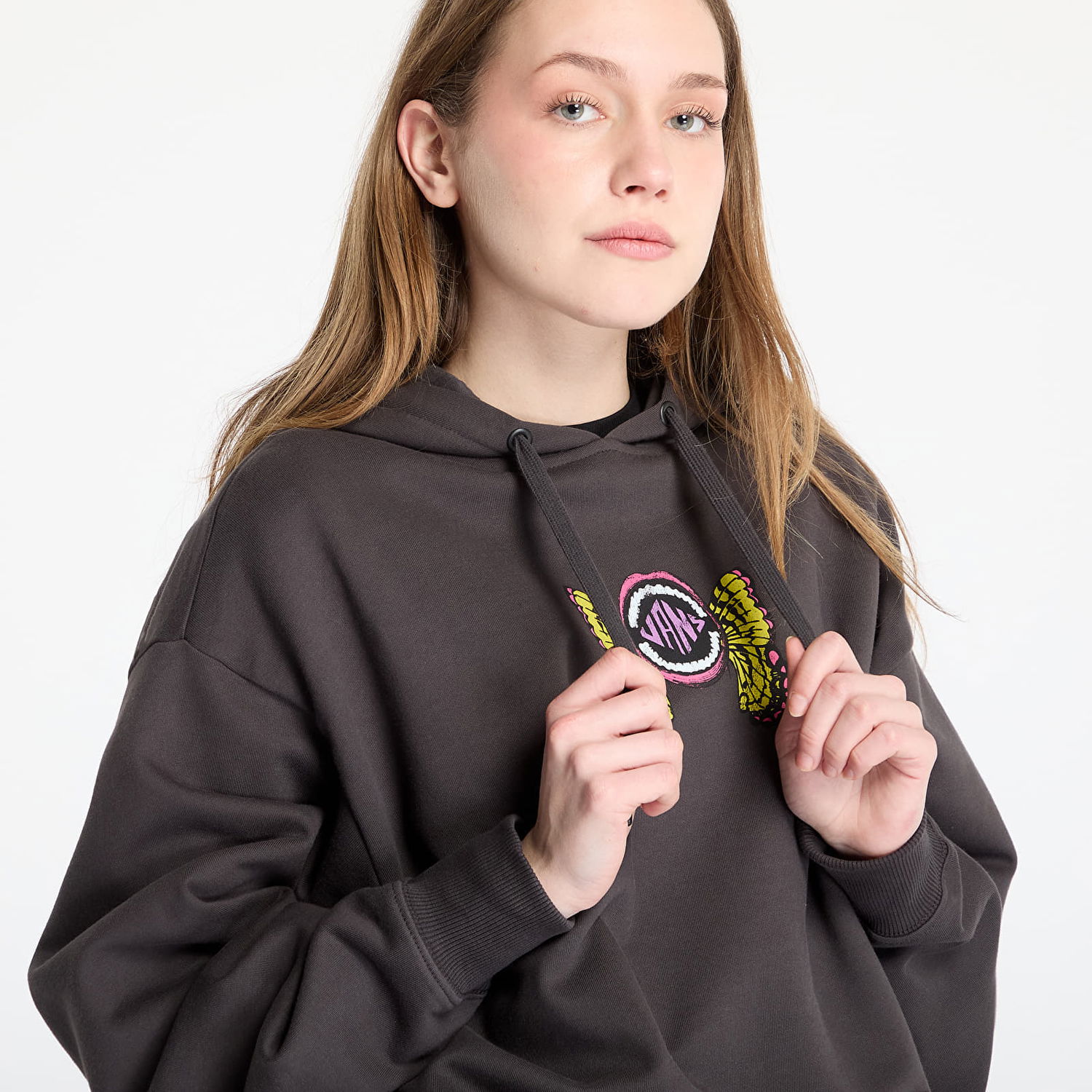 Суитчър Vans Ethereal Pullover Hoodie Черно | VN000NXVBLK, 1