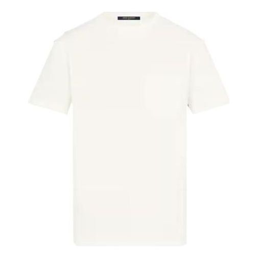 Тениска Louis Vuitton Pocket T-Shirt Бяло | 1A7XE9, 0