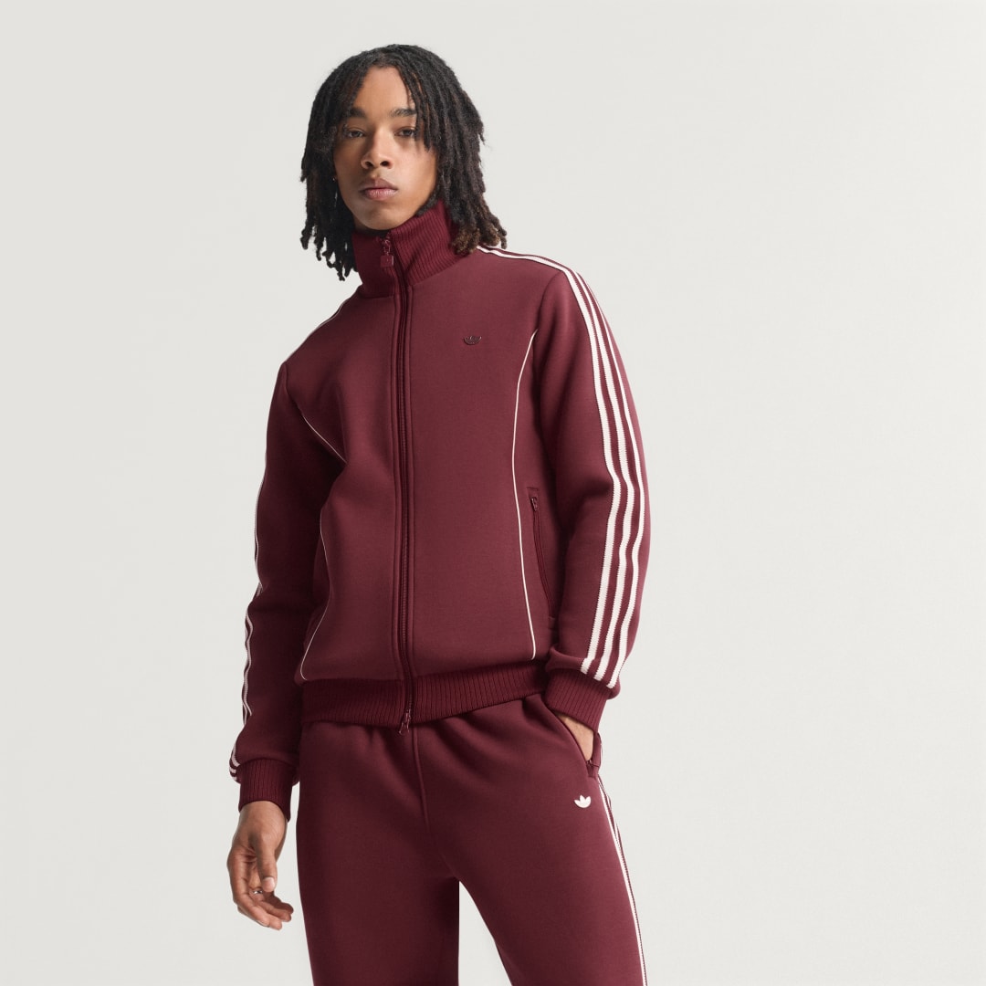 Комплект adidas Performance Premium Sport Track Jacket with Piping Details Бургунди | JY2738, 0