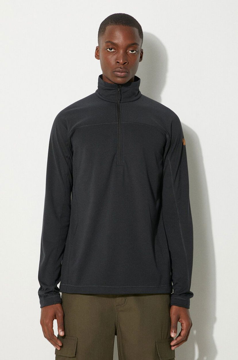 Суитчър FJÄLLRÄVEN Men's Sweatshirt Черно | F87113.550