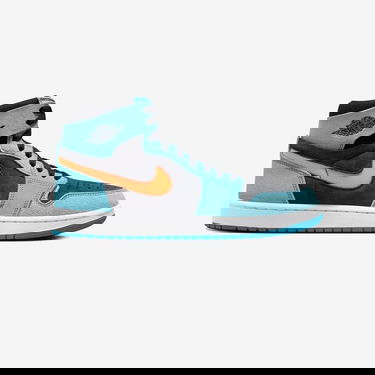 Кецове и обувки Jordan Air Jordan 1 High Zoom Comfort 2 "Bleached Aqua" Синьо | DV1307-408, 3