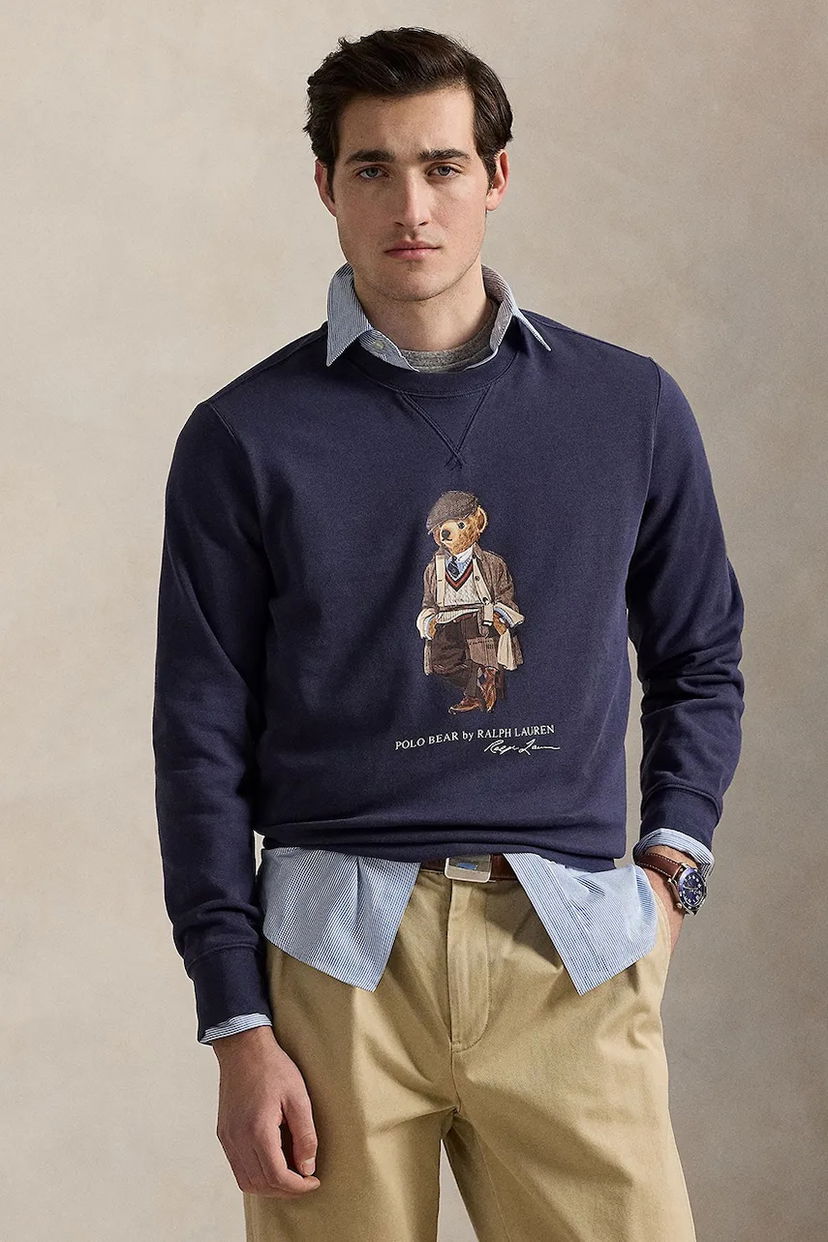 Суитчър Polo by Ralph Lauren Polo Ralph Lauren Bear Sweatshirt Тъмно синьо | 710980305