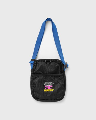Чанта през рамо Butter Goods Ripstop Side Bag Черно | P16067, 0