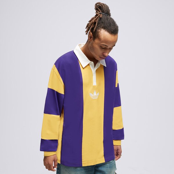 Поло тениска adidas Originals Hack Rugby Polo Shirt Многоцветен | IJ5956, 0