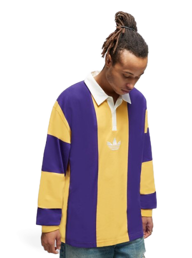 Поло тениска adidas Originals Hack Rugby Polo Shirt Многоцветен | IJ5956