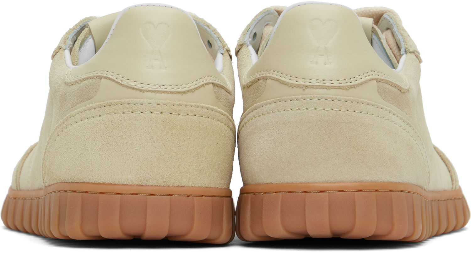 Облекло AMI AMI Paris Low Top Step Бежово | USN433.872, 1