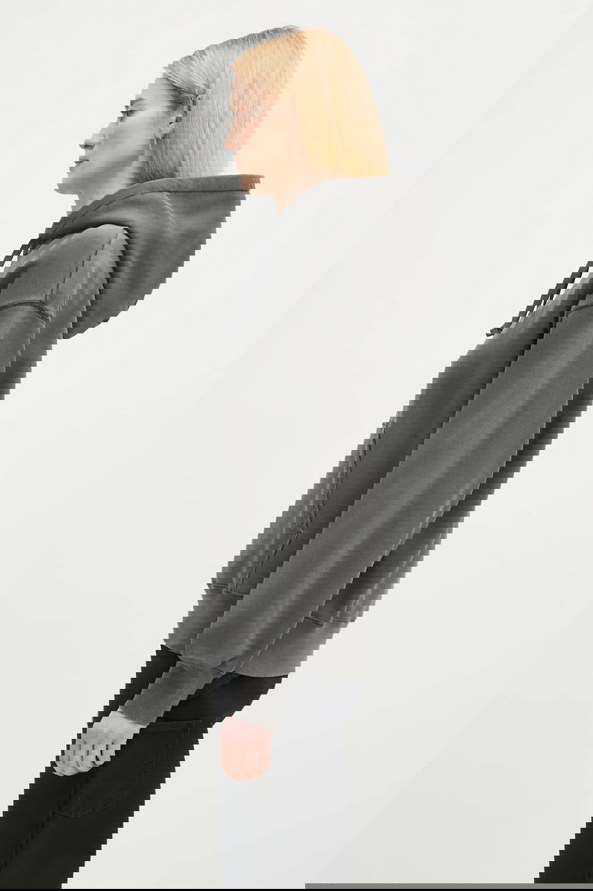 Суитчър Carhartt WIP Washed Hooded Lumo Sweat with Kangaroo Pocket Сиво | I034375.89GD, 1