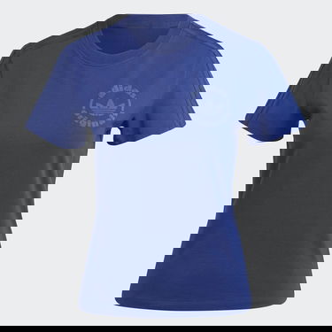 Тениска adidas Originals Graphic Tee Тъмно синьо | IC6045, 4