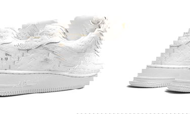 Кецове и обувки Nike Louis Vuitton By Virgil Abloh x Air Force 1 Low "White" Бяло | 1A9V9U, 2