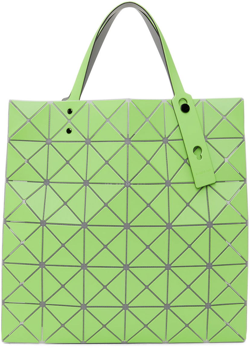 Голяма пазарска чанта BAO BAO ISSEY MIYAKE Geometric Pattern Tote Bag Зелено | BB26AG603