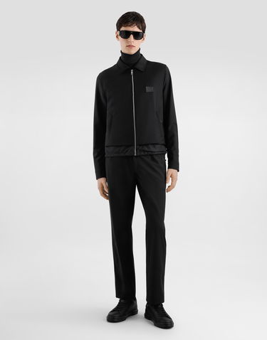Яке Dolce & Gabbana Dolce & Gabbana Wool Canvas Jacket Черно | G9BQZTFURK8N0000, 1