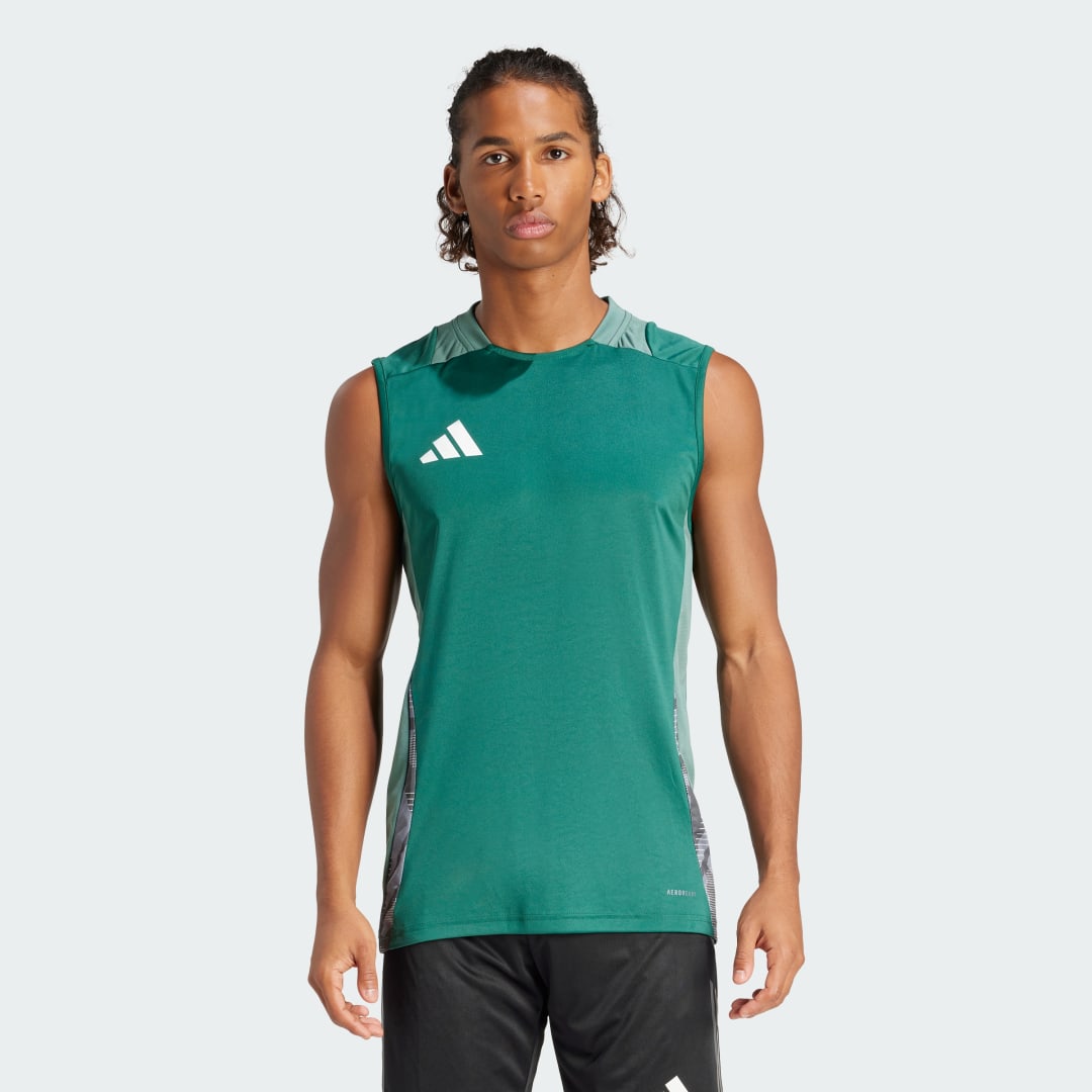 Фланелка adidas Performance Tiro 24 Competition Training Sleeveless Jersey Зелено | IL8261, 0