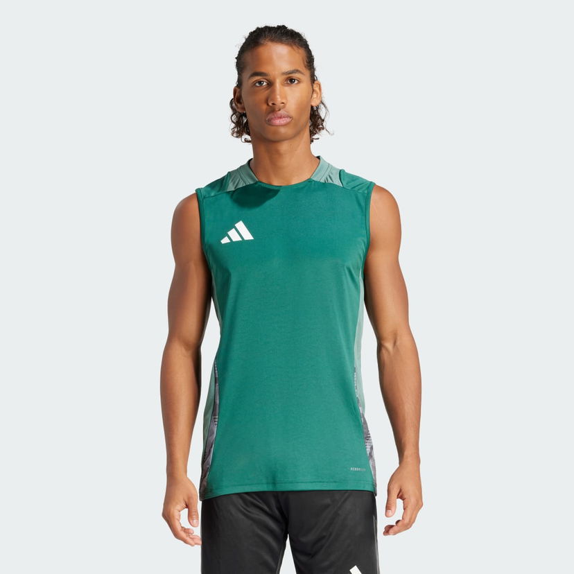 Фланелка adidas Performance Tiro 24 Competition Training Sleeveless Jersey Зелено | IL8261