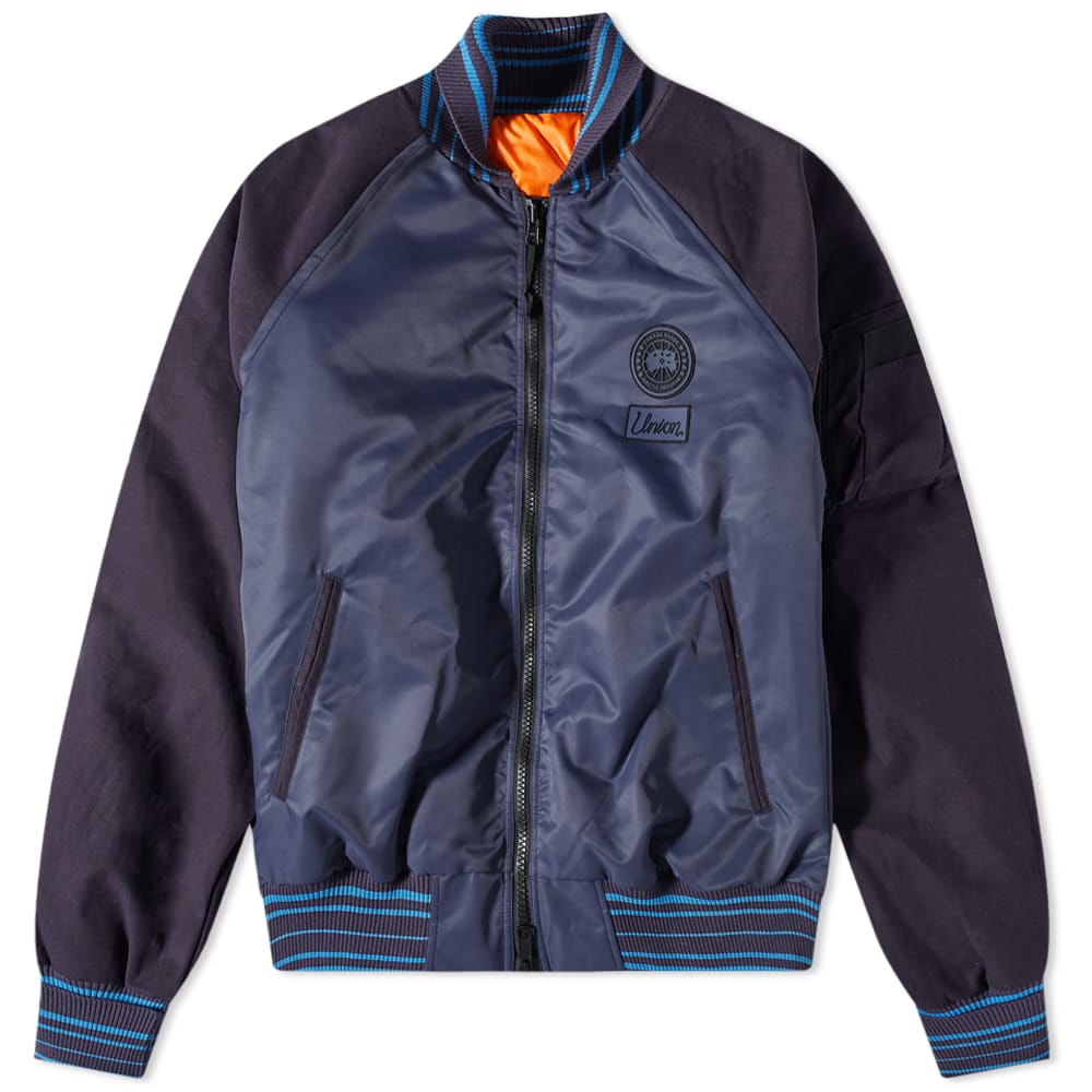 Яке бомбър Canada Goose UNION x NBA Collection x Bullard Bomber Jacket Тъмно синьо | 1082UCG-1414, 0
