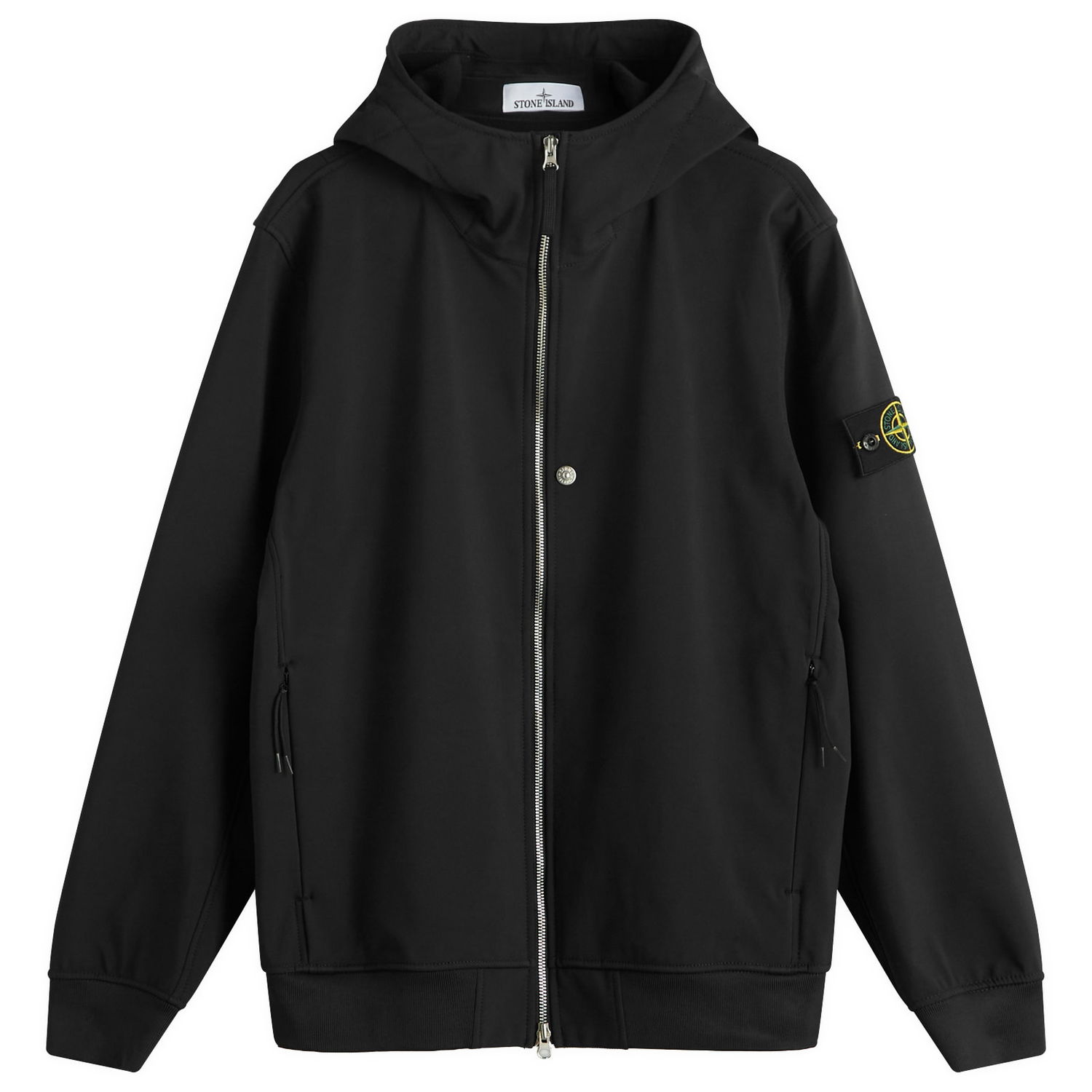 Яке Stone Island Soft Shell-R Hooded Jacket Черно | K2S15Q100004-V0029, 0