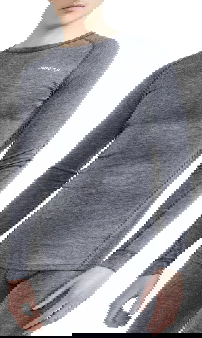 Тениска Craft Core Wool Merino Tee Сиво | 1911546-396200, 0