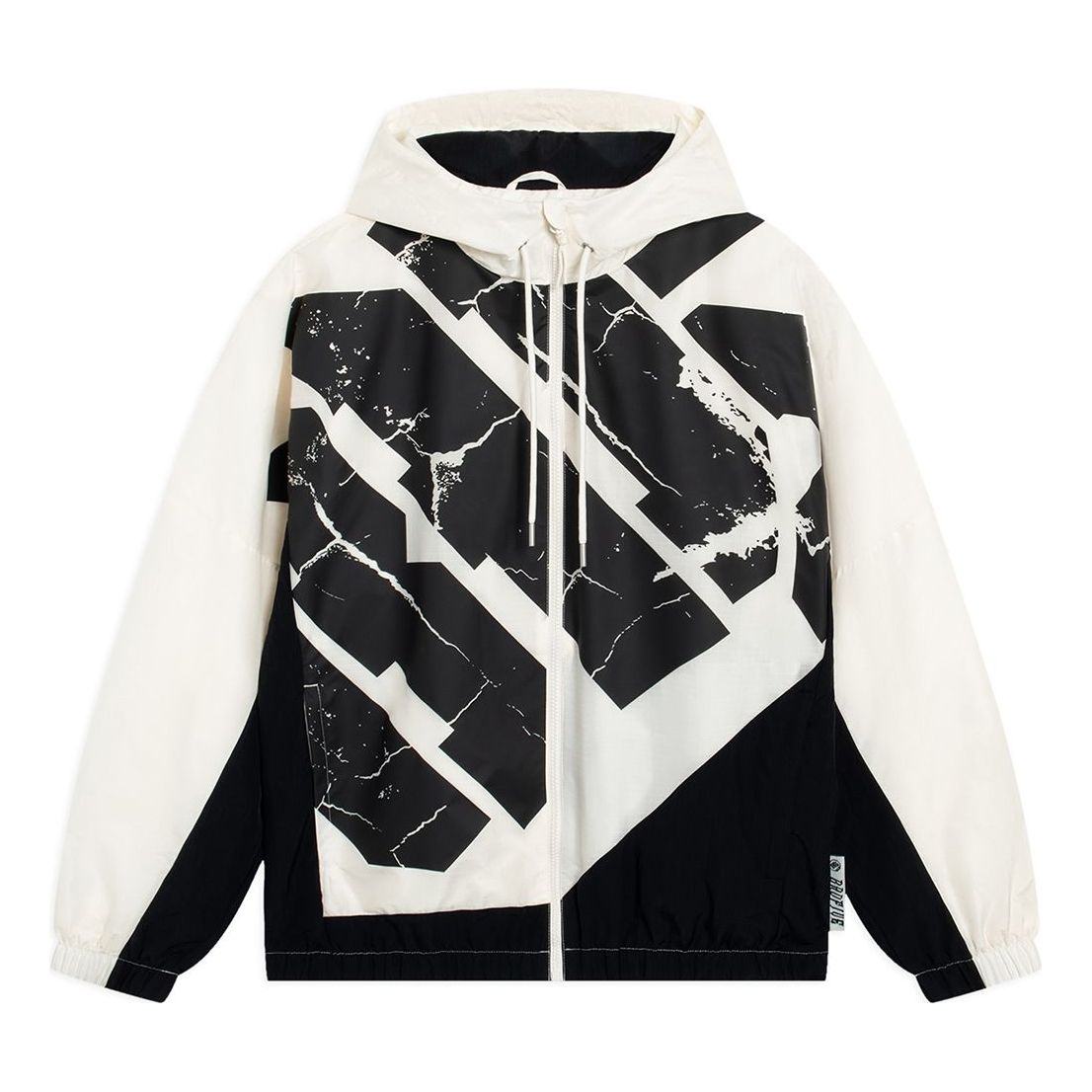 Ветровка Li-Ning BadFive Woven Hooded Windbreaker Бяло | AFDT059-3, 0