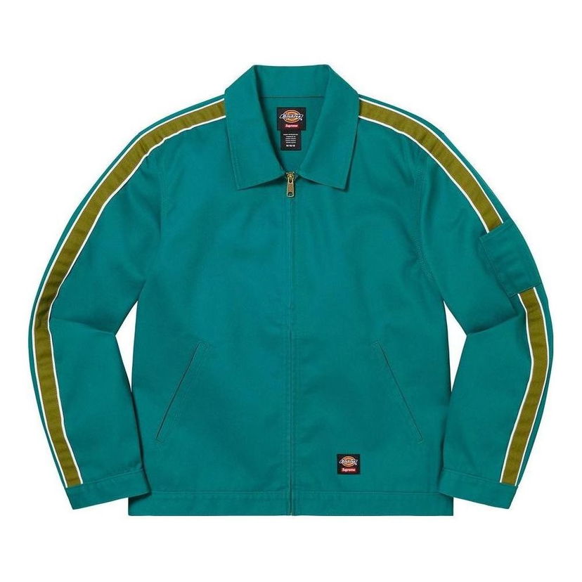 Яке Supreme Supreme x Dickies Stripe Eisenhower Jacket Синьо | SUP-SS22-350