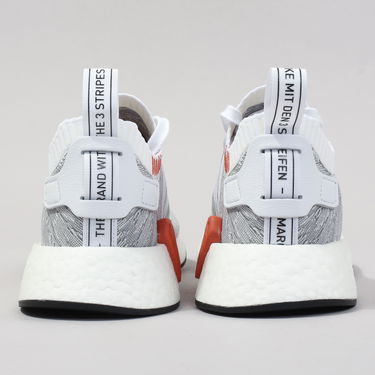 Кецове и обувки adidas Originals NMD_R2 Primeknit "Running White" Сиво | BY9410, 3