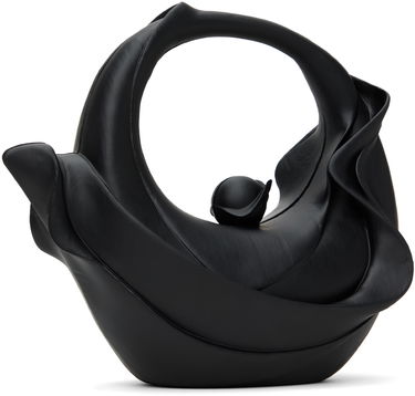Дамска чанта Feng Chen Wang Feng Chen Wang 3D Chahu Sculptural Handle Bag Черно | FUF18AC21, 2