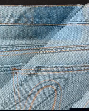 Дънки ERL Distressed Flare Denim Pants Синьо | ERL05P003 1, 5